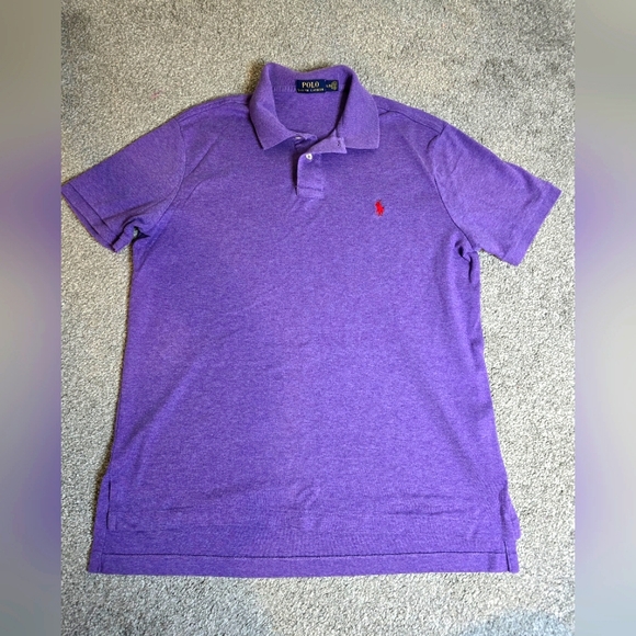 Polo Ralph Lauren Men's Size Large Purple with Red Logo - Picture 1 of 7
